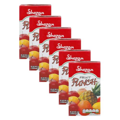 Shezan Punch Mix Fruit Drink 250ml - Pack of 6