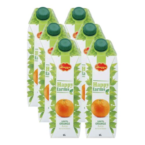 Shezan Happy Farms Peach 1000ml - Pack of 6