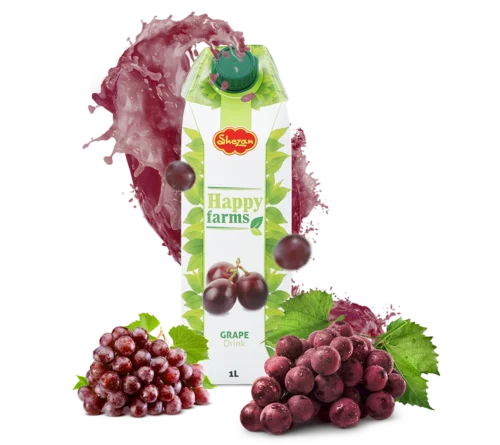 Shezan Happy Farms Grape 1000ml - Pack of 6