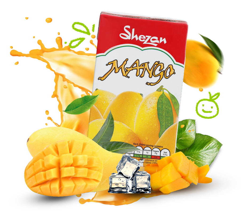 Shezan Mango Fruit Drink 250ml - Pack of 6